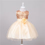 Baby Sequin Dress Flower Girl Wedding Princess Dress